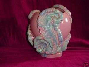 Antique MauveBlue ROYAL HAEGER HICKMAN Art Pottery VASE  