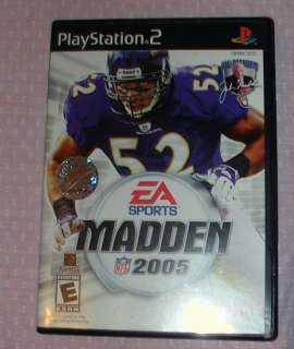 Madden 2005   Playstation 2 Game  