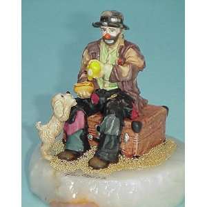  Dinner for Two Clown Emmett Kelly Jr. by Ron Lee Made in 