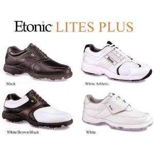 Lites and Lites Plus Mens Etonic Golf Shoes (ColorLites Plus   White 
