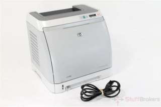 HP Color LaserJet 2600n Network Laser Printer Q6455A USB/Ethernet Only 