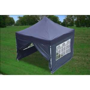  10x10 Pop up Canopy Party Tent Gazebo Ez Navy Blue Patio 
