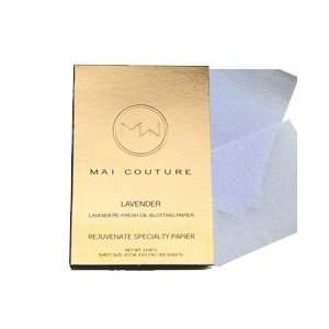    Mai Couture Rejuvenate Oil Blotting Papier Refill, Lavender Beauty