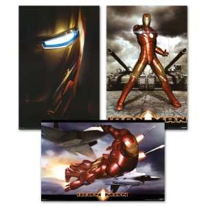  Iron Man Poster Print Set, 34x22