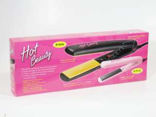New In Box] Hot Beauty Flat Iron 1 & 1/2 & Pouch SET  