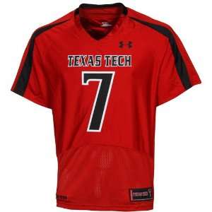 Under Armour Texas Tech Red Raiders #7 Youth Replica Football Jersey 