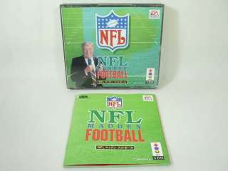 NFL Madden Football 3DO Real Panasonic Japan Video Game _c 3d  