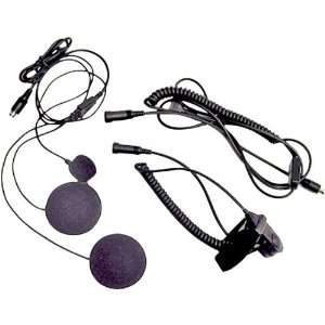  New GMrs/Frs Motorcycle 2 Way radio headset Kit   Case 