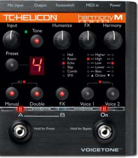 TC Helicon VoiceTone Harmony M Keyboards Effects Pedal  