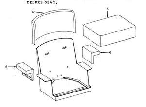 John Deere Crawler Dozer Seat 420 430 440 1010 2010  