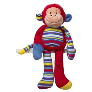  Baby Ganz Stripes Monkey   Red Toys & Games