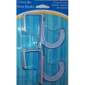   Over The Door hook   Fits Standard Interior Doors (Baby Blue Finish