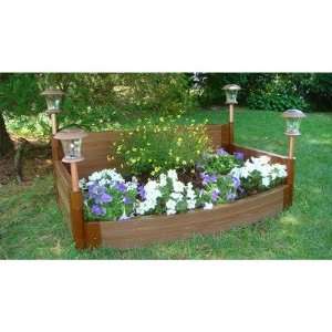   It All CFK WGT Curved Front Raised Garden Bed Patio, Lawn & Garden