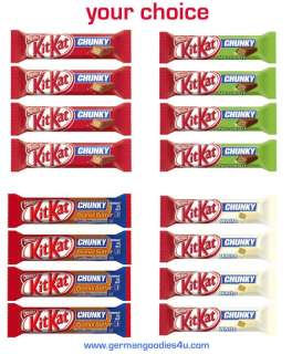 Kit Kat KitKat Chunky Hazelnut, Caramel, White 4x48g ea  