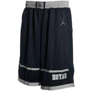 Georgetown Hoyas Navy Blue Aerographic Players Performance Basketball 