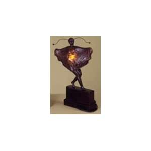 Meyda Tiffany 24068 Silhouette Butterfly Girl   One Light Accent Lamp 