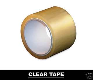 Clear Packing Packaging Tape 2 inch 12 Jumbo Rolls  