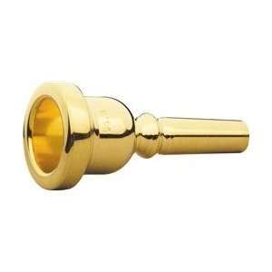   Symphony D Series Trombone Mouthpiece in Gold Musical Instruments