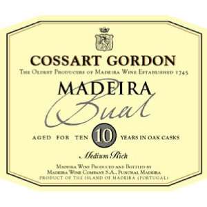   2010 Cossart Gordon Year Bual Madeira 750ml Grocery & Gourmet Food