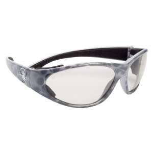 Body Glove 90254 24/7 Photochromic High Impact Safety Glasses, Silver 