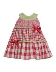 Bonnie Jean Baby Girls Infant Seersucker Dress with Ric Rac Trim at 