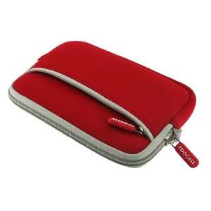   (Red) Carrying Case for Garmin nüvi 2450LM 5 inch GPS & Navigation