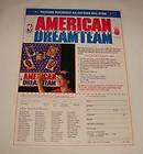 1989 AMERICAN DREAM TEAM ad ~ Larry Bird,Michael Jordan