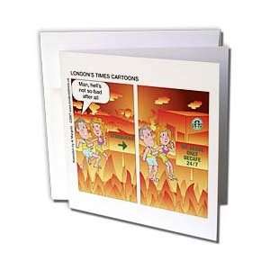  Religion Cartoons   Starbucks in Hell   Greeting Cards 6 Greeting 