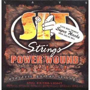  S I T Strings Electric Guitar Nickel Power Wound Super 