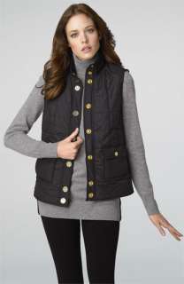 Tory Burch Colin Quilted Vest  