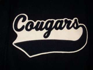   . HIGH SCHOOL COUGARS LETTERMAN XTRA LARGE JACKET IS IN NICE SHAPE