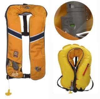 MTI Helios Inflatable PFD Life Jacket, Yell/Blue  