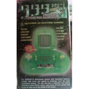   in 1 Multi Game System with Calculator Handheld Game 