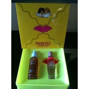  Fiorucci Parfums Set   1 Oz Eau De Toilette & 2.5 Oz Star 