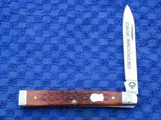 CASE BROTHERS XX DOCTOR SCROLLED MINT SET ENGRAVED KNIFE BADGE SHIELD 