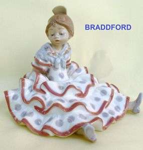 LLADRO 5391 Flamenco Spanish Dancer*TIME TO REST* MINT  