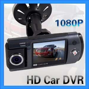  New Car Dash Vehicle Video Camera Recorder DVR 2 1080P HD 