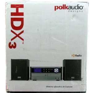    Polk Audio Executive 3 piece Hd Radio Cd Player Electronics