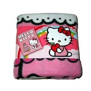  Sanrio Hello Kitty Birthday Cake Plush Throw Pink Large 