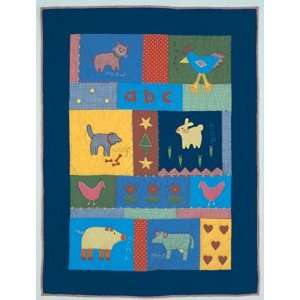  ANIMAL WORLD TWIN QUILT