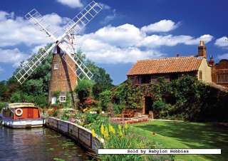   of Ravensburger 1000 pieces jigsaw puzzle Windmill Country (157860