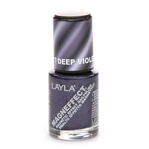  Layla Magneffect Magnetic Effect Nail Polish, Deep Violet 