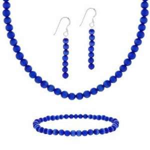   Hook Earrings Stretch Bracelet Necklace 15 19 Jewelry Set Jewelry