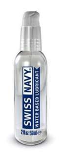 SWISS NAVY H2O WATER BASED PERSONAL LUBRICANT LUBE 2 oz PUMP  