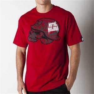 Metal Mulisha Fried T Shirt   Medium/Red
