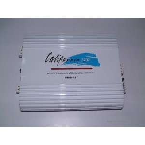  Profile California 2400 Auto Amplifier 2Ch Everything 