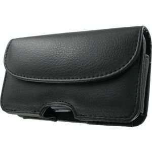  Deluxe Horizontal Leather Wallet/Carrying Case for HP iPAQ 