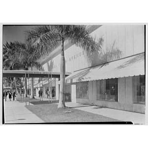 Photo , Miami Beach, Florida. Sharp view 1940  