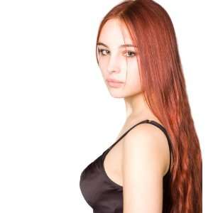  Red #33 20 Extend it Remy Human Hair Clip on Extensions Beauty