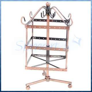   Metal Earring/Ring/Necklace Jewelry Display Stand Rack Showcase Holder